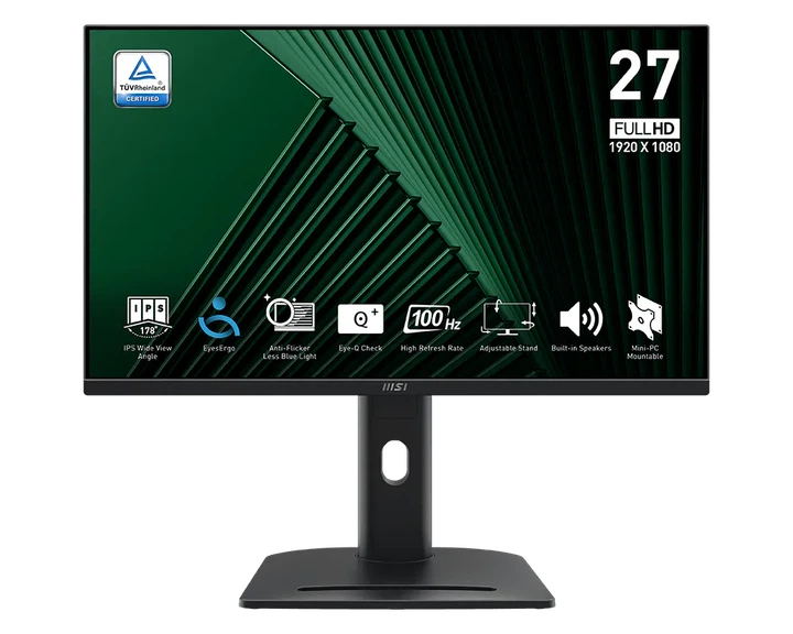 Монітор 27" MSI PRO MP275PG - Фото 1 Монітор 27" MSI PRO MP275PG - зображення 1