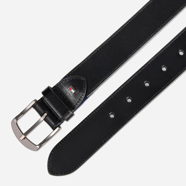 Ремень мужской из натуральной кожи Tommy Hilfiger 954191762 XL (132 см) Черный (1161422255) - изображение 5