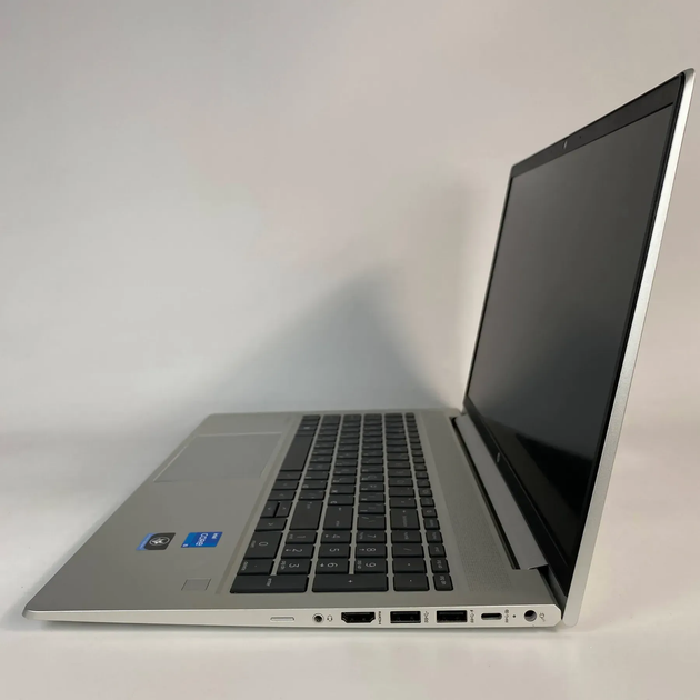 Ноутбук HP ProBook 450 G9 / 15.6" (1920x1080) IPS / Intel Core i5-1235U (10 (12) ядер по 3.3 - 4.4 GHz) / 16 GB DDR4 / 256 GB SSD / Intel Iris Xe Graphics / WebCam / TouchID б/у + Подарок Беспроводная мышь / USB - изображение 5