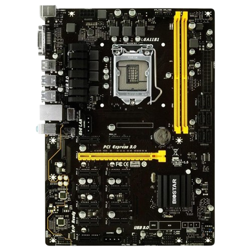Материнська плата Biostar TB250-BTC PRO 1151v1 (TB250-BTC PRO) Б/В - изображение 2