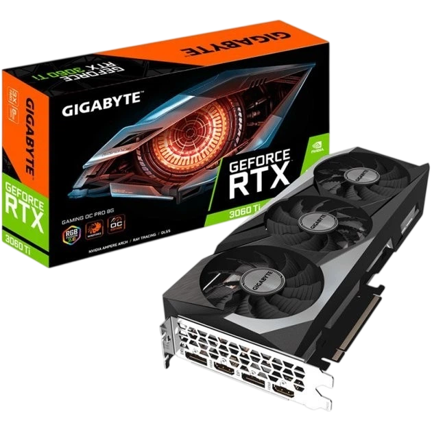 Відеокарта GeForce RTX 3060 Ti 8GB Gigabyte Gaming OC Pro (GV-N306TGAMINGOC PRO-8GD) Б/В - зображення 3