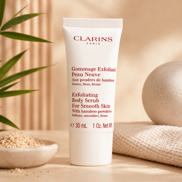 Скраб для тіла Clarins Exfoliating Body Scrub For Smooth Skin 30ml - зображення 3