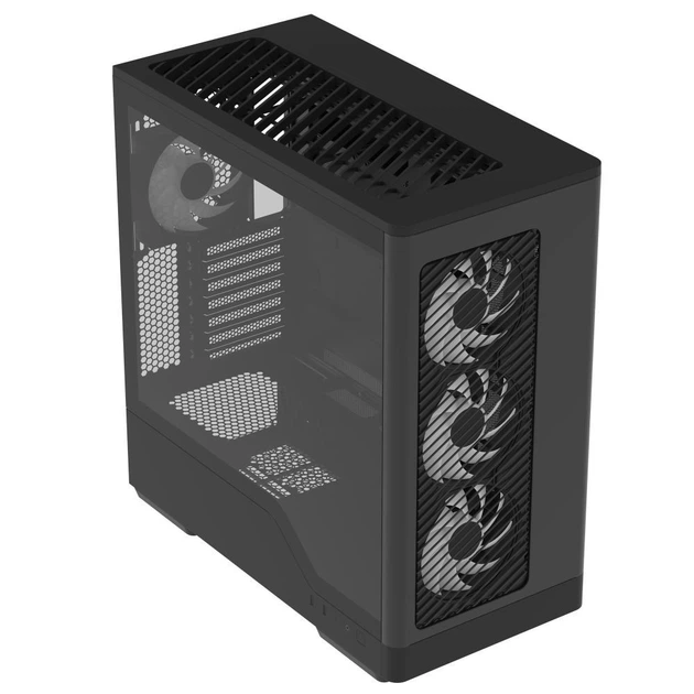 Корпус для ПК AeroCool D520A-BK-v1 Black (ACCM-DS05143.11) - зображення 3