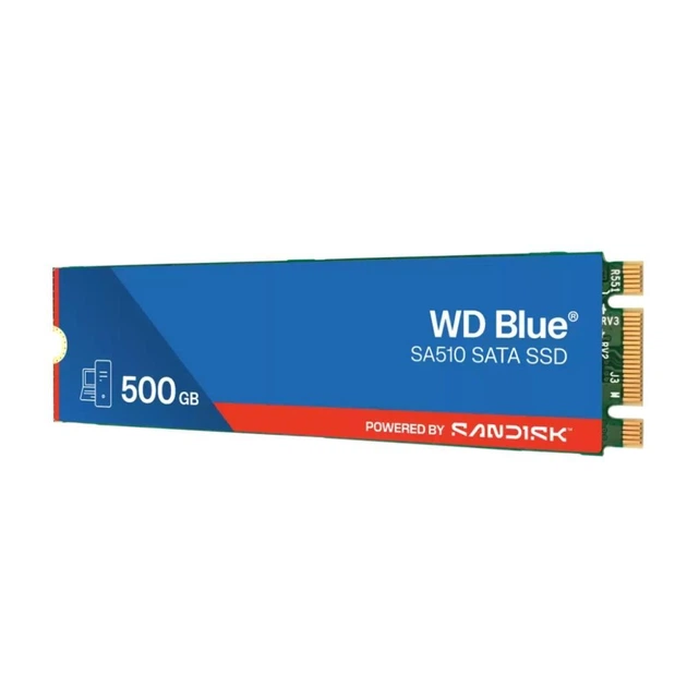 Накопитель SSD M.2 2280 500GB SA510 BLUE WD (WDS500G3B0B-00AXS0) - изображение 3