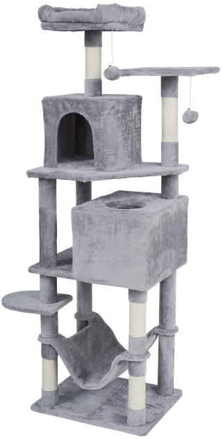 Drapak dla kota Rebel Animals 48 x 40 x 155 cm RA-1007 (5901890130431) - obraz 2