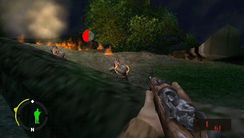 Игра Sony PlayStation Portable Brothers In Arms D-Day Английская Версия Б/У - изображение 3