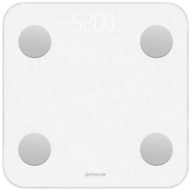 Разумные напольные смарт весы Proove Balance II с Bluetooth и LED-дисплеем - изображение 9