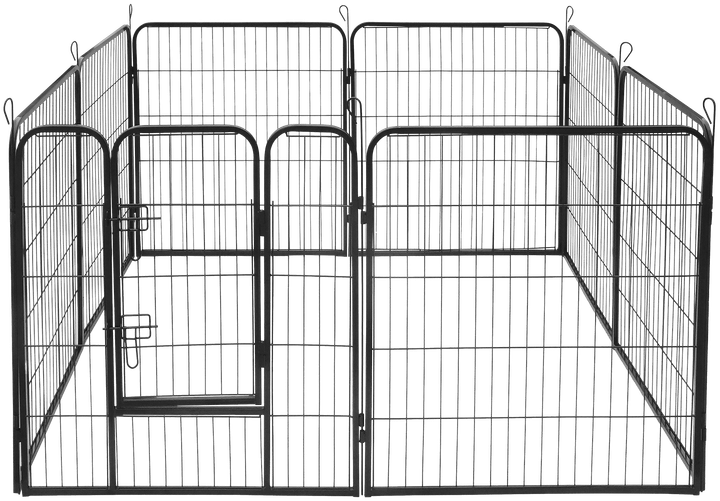 Modułowy kojec dla psa Rebel Animals ze stali Rozmiar XL 8 paneli 80 x 100 cm RA-1208 (5901890130530) - Zdjęcie 3 Modułowy kojec dla psa Rebel Animals ze stali Rozmiar XL 8 paneli 80 x 100 cm RA-1208 (5901890130530) - obraz 3