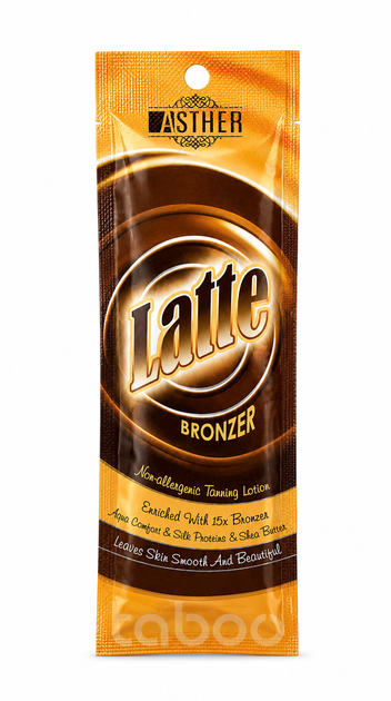 Крем для засмаги в солярії ТАВОО Latte Bronzer 15x, 15 мл - Фото 1 Крем для засмаги в солярії ТАВОО Latte Bronzer 15x, 15 мл - изображение 1