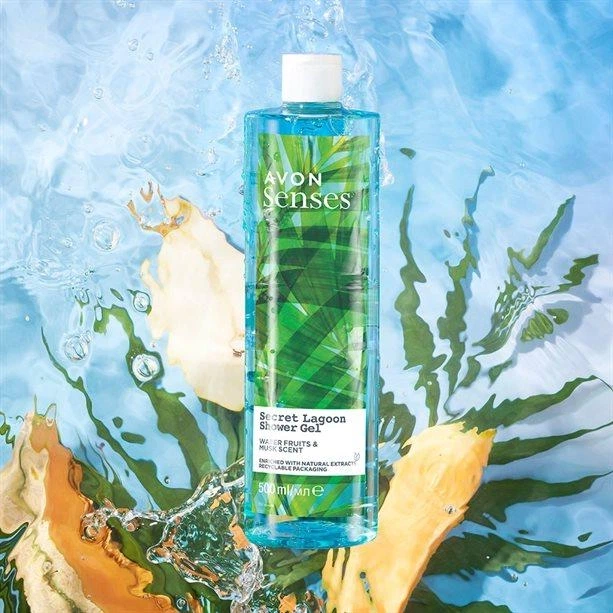 Avon Зволожувальний гель для душу «Морська лагуна» 500 мл - изображение 2