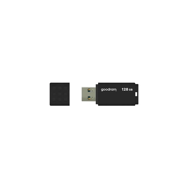 Флеш-накопичувач Goodram UME31 USB 3.2 128GB Black (TGD-UME31280K0R11) - Фото 3 Флеш-накопичувач Goodram UME31 USB 3.2 128GB Black (TGD-UME31280K0R11) - зображення 3