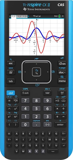 Графический калькулятор Texas Instruments TI-Nspire CX II CAS - Фото 1 Графический калькулятор Texas Instruments TI-Nspire CX II CAS - изображение 1