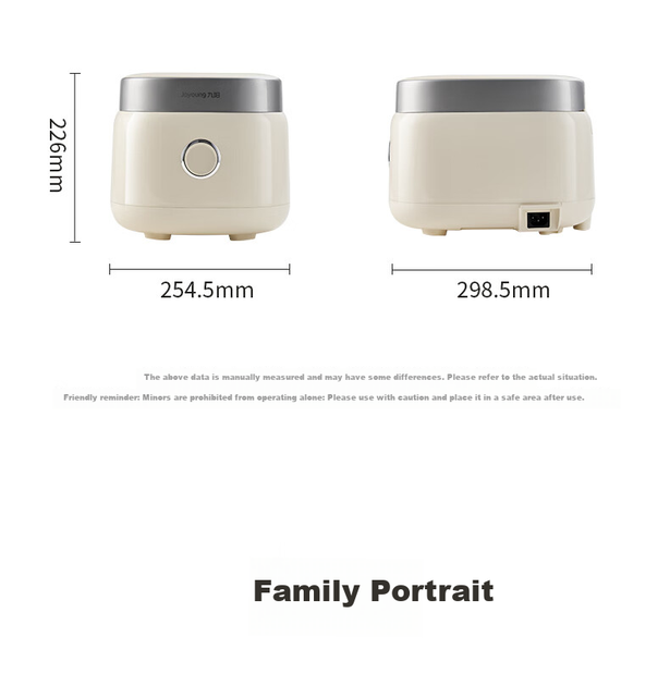 Рисоварка Joyoung 0 Fluorine Enamel Pot 3л для 4-6 персон электрическая тефлон NF02 - Фото 4 Рисоварка Joyoung 0 Fluorine Enamel Pot 3л для 4-6 персон электрическая тефлон NF02 - изображение 4