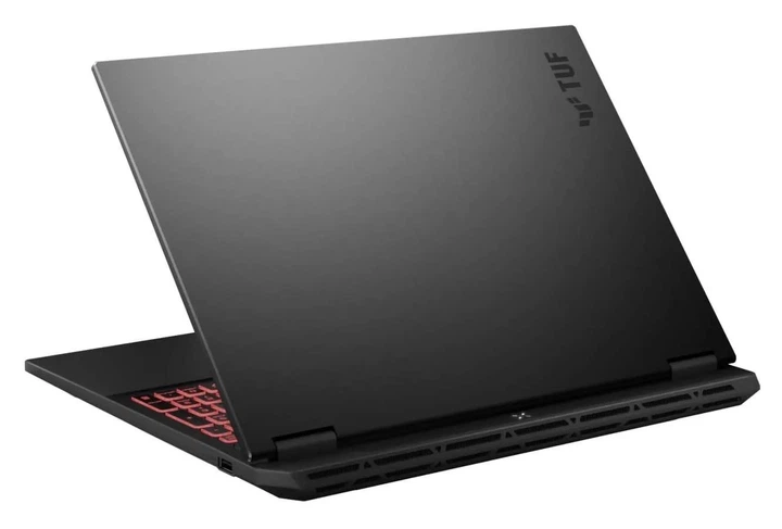 Ноутбук Asus TUF A16 (FA608UHI-R7165), AMD Ryzen 7 260 / 16" / 144 Гц / RAM 16 ГБ DDR5 / SSD 512 ГБ / RTX 5050 / Без ОС / Чорний - Фото 7 Ноутбук Asus TUF A16 (FA608UHI-R7165), AMD Ryzen 7 260 / 16" / 144 Гц / RAM 16 ГБ DDR5 / SSD 512 ГБ / RTX 5050 / Без ОС / Чорний - изображение 7