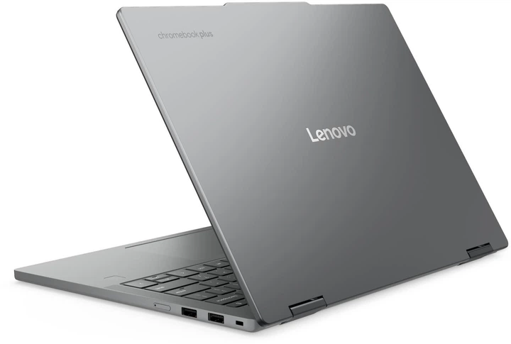 Ноутбук 2-в-1 LENOVO Chromebook Plus 14ITN10 (83LN002EPB), Intel Core N355 / 14" / Touch / RAM 8 ГБ LPDDR5 / SSD 128 ГБ / Intel Graphics / Chrome OS / Чорний - Фото 6 Ноутбук 2-в-1 LENOVO Chromebook Plus 14ITN10 (83LN002EPB), Intel Core N355 / 14" / Touch / RAM 8 ГБ LPDDR5 / SSD 128 ГБ / Intel Graphics / Chrome OS / Чорний - зображення 6