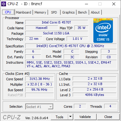 Процессор Intel Core i5-4570T 2 ядра 4 потока LGA1150 до 3.6 ГГц 35 Вт б/у - изображение 3