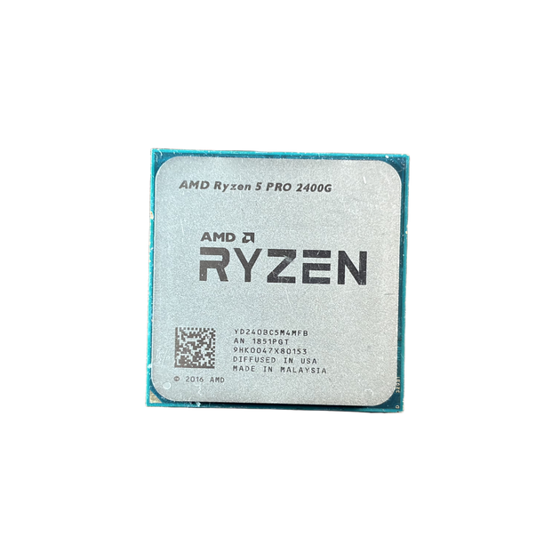 Процесор AMD Ryzen 5 2400G 4 ядра 8 потоків AM4 до 3.9 ГГц Radeon Vega 11 б/в - Фото 1 Процесор AMD Ryzen 5 2400G 4 ядра 8 потоків AM4 до 3.9 ГГц Radeon Vega 11 б/в - зображення 1