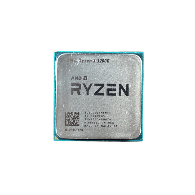 Процесор AMD Ryzen 3 3200G 4 ядра 4 потоки AM4 до 4.0 ГГц Radeon Vega 8 б/в - Фото 1 Процесор AMD Ryzen 3 3200G 4 ядра 4 потоки AM4 до 4.0 ГГц Radeon Vega 8 б/в - зображення 1