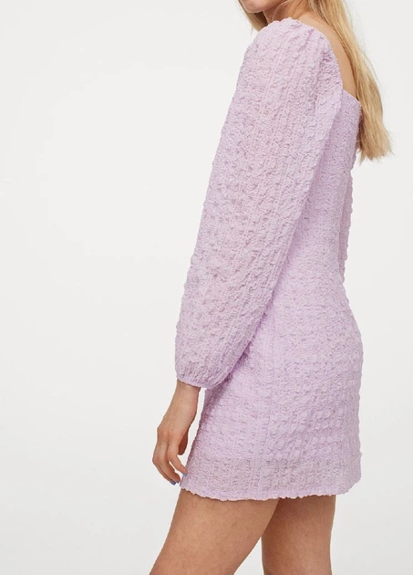Плаття H&M 18122 Бузковий 48 (0974) - Фото 2 Плаття H&M 18122 Бузковий 48 (0974) - изображение 2