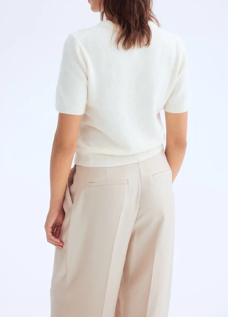 Светр H&M 18211 Молочний XXXL (1169) - Фото 2 Светр H&M 18211 Молочний XXXL (1169) - изображение 2