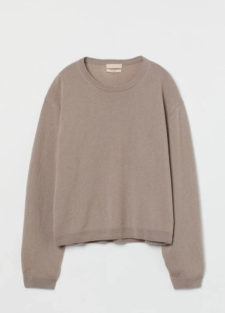 Светр H&M 18204 Бежевий M (0951) - Фото 2 Светр H&M 18204 Бежевий M (0951) - изображение 2