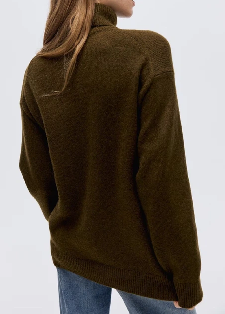 Светр H&M 18254 Темний зелений XL (1294) - Фото 2 Светр H&M 18254 Темний зелений XL (1294) - изображение 2