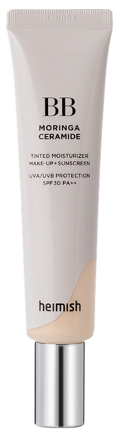 BB крем Heimish Moringa Ceramide SPF 30 PA++ 19 Fair Beige 30 мл (8809481762320) - Фото 1 BB крем Heimish Moringa Ceramide SPF 30 PA++ 19 Fair Beige 30 мл (8809481762320) - изображение 1