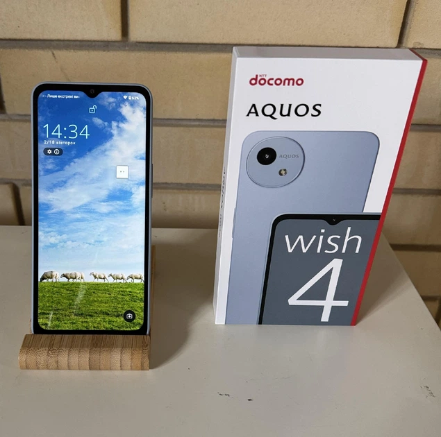 Смартфон Sharp Aquos wish4 Защита MIL-STD-810H Blue + Подарок Защитное стекло - изображение 2