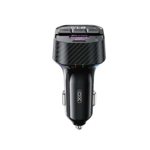 ФМ-модулятор XO BCC17 Smart Bluetooth MP3 A+C Dual Port PD30W Чорний - Фото 3 ФМ-модулятор XO BCC17 Smart Bluetooth MP3 A+C Dual Port PD30W Чорний - изображение 3