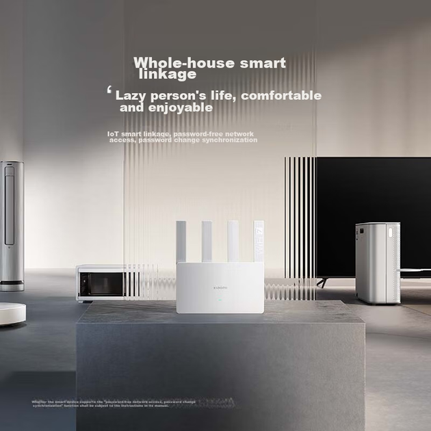 Маршрутизатор Xiaomi BE3600 WiFi7 3600Mbps Ethernet 1000Mbps - Фото 3 Маршрутизатор Xiaomi BE3600 WiFi7 3600Mbps Ethernet 1000Mbps - изображение 3