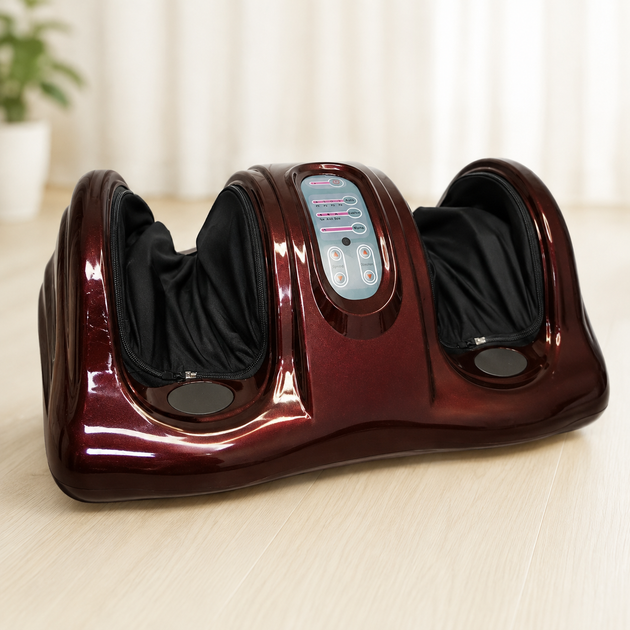 Массажер роликовый для стоп ног с пультом Foot Massager с компрессионным массажем / Массажер 5 режимов массажа - изображение 3