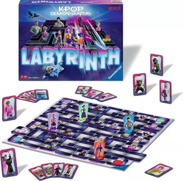 Gra planszowa Ravensburger Labyrinth Kpop Demon Hunters 02884 (4005555028840) - obraz 2