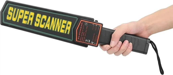 Металошукач Super Scanner MD3003B1 Ручний металодетектор Доглядовий металошукач - Фото 5 Металошукач Super Scanner MD3003B1 Ручний металодетектор Доглядовий металошукач - зображення 5