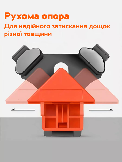 Столярный угловой зажим 5-22 мм с пружинным механизмом (JDT-0850241) - изображение 6