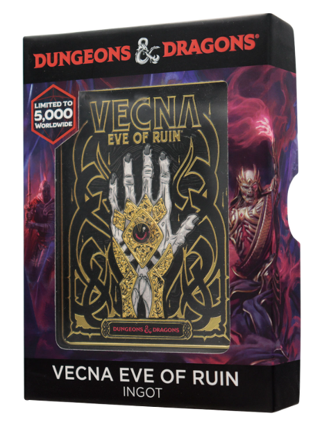 Figurka Fanattik Dungeons and Dragons Vecna Eve of Ruin Ingot (5060948293976) - obraz 5