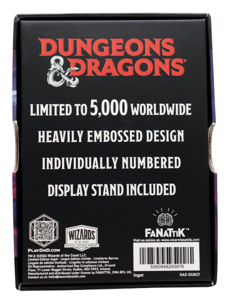 Figurka Fanattik Dungeons and Dragons Vecna Eve of Ruin Ingot (5060948293976) - obraz 6