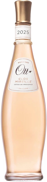 Вино Domaines Ott Clos Mireille Cotes de Provence Rose 2025 рожеве сухе 0.75 л (3383690004532) - Фото 1 Вино Domaines Ott Clos Mireille Cotes de Provence Rose 2025 рожеве сухе 0.75 л (3383690004532) - зображення 1