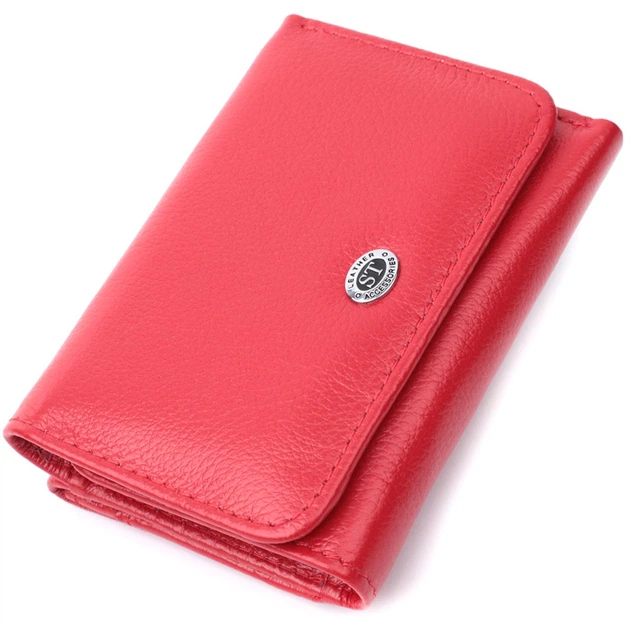 Женский кошелек горизонтального формата ST Leather 22721 красный - Фото 5 Женский кошелек горизонтального формата ST Leather 22721 красный - изображение 5
