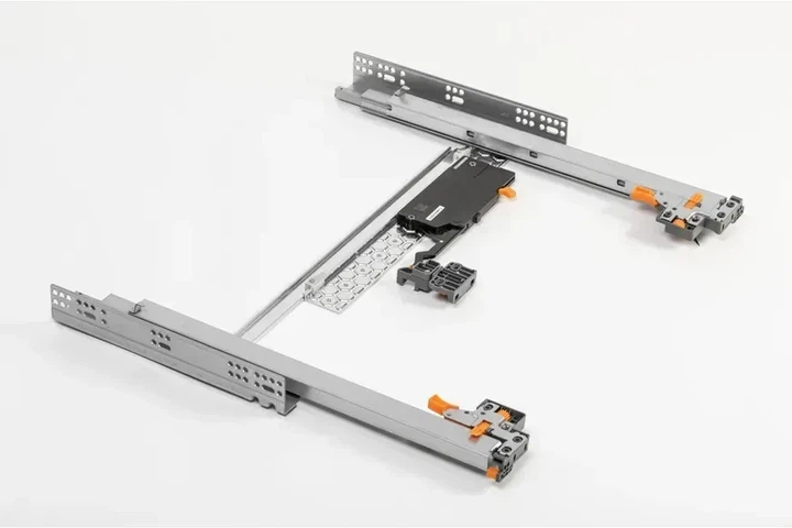 Механизм SOFT CLOSE + PUSH TO OPEN для направляющих MODERN SLIDE PRO - Фото 1 Механизм SOFT CLOSE + PUSH TO OPEN для направляющих MODERN SLIDE PRO - изображение 1