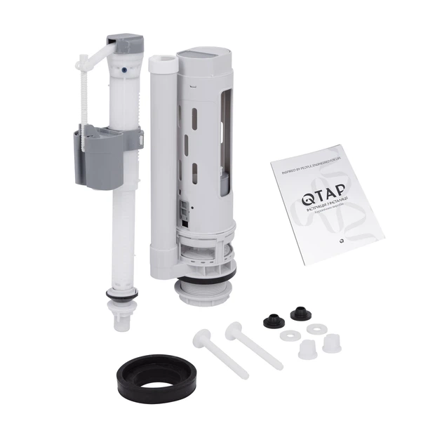Унитаз-компакт Qtap Presto безободочный с сиденьем Soft-close QT24221217AW - Фото 9 Унитаз-компакт Qtap Presto безободочный с сиденьем Soft-close QT24221217AW - изображение 9