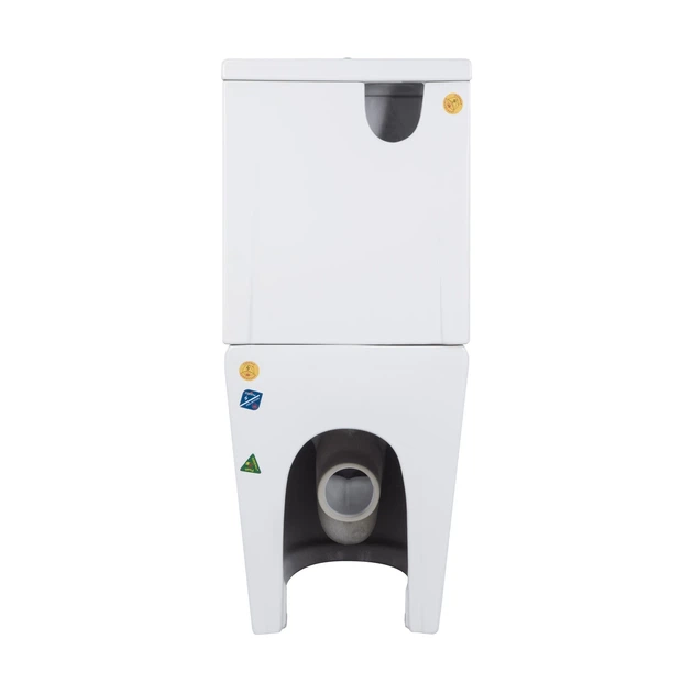 Напольный унитаз Qtap Swan Ultra Quiet с сиденьем Soft-close 640x360x835 мм QT16222182TW White - изображение 8