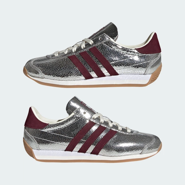 Женские кроссовки Country OG adidas JQ5111 42 (8 UK) серебряный (4067903111628) - Фото 8 Женские кроссовки Country OG adidas JQ5111 42 (8 UK) серебряный (4067903111628) - изображение 8