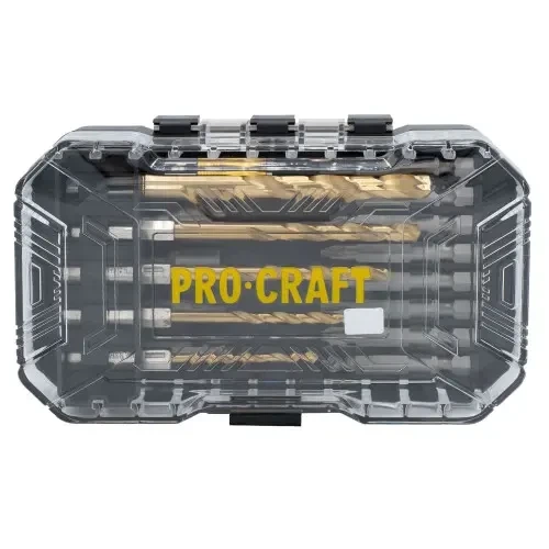 Набор бит и сверл 18 шт Procraft DBS-18 для шуруповерта в кейсе - Фото 3 Набор бит и сверл 18 шт Procraft DBS-18 для шуруповерта в кейсе - изображение 3
