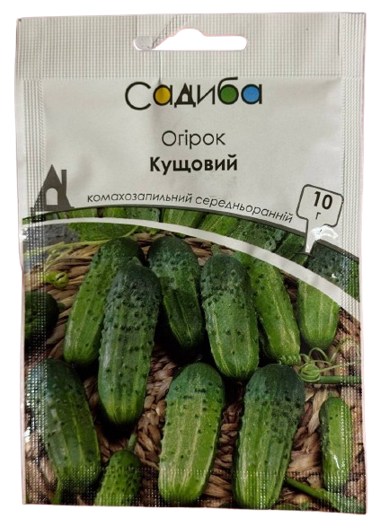 Огірок Кущовий 10 г - Фото 1 Огірок Кущовий 10 г - зображення 1