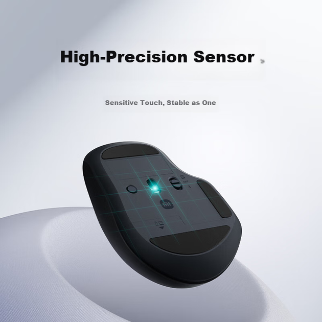 Мышь Xiaomi Dual Mode 2 Comfort Edition Wireless/Bluetooth White - изображение 5