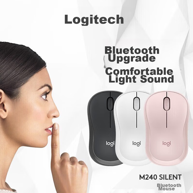 Мышь Logitech M240 Silent Bluetooth Graphite - изображение 2