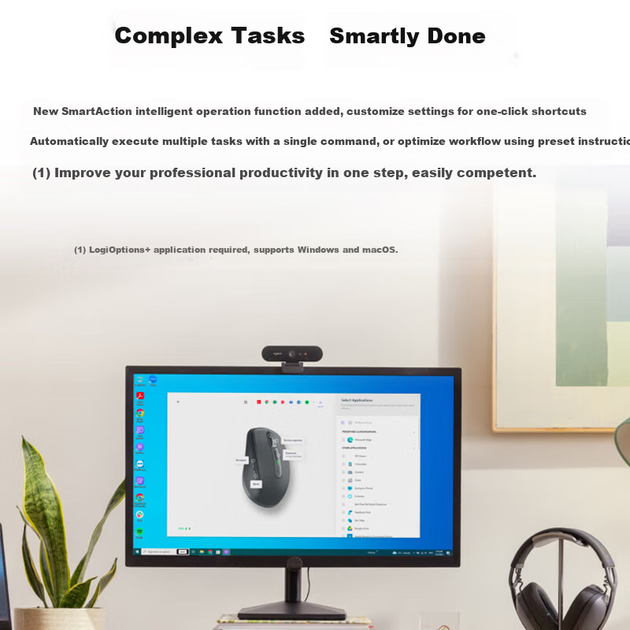 Мышь Logitech MX Anywhere 3S Bluetooth Graphite - Фото 2 Мышь Logitech MX Anywhere 3S Bluetooth Graphite - изображение 2