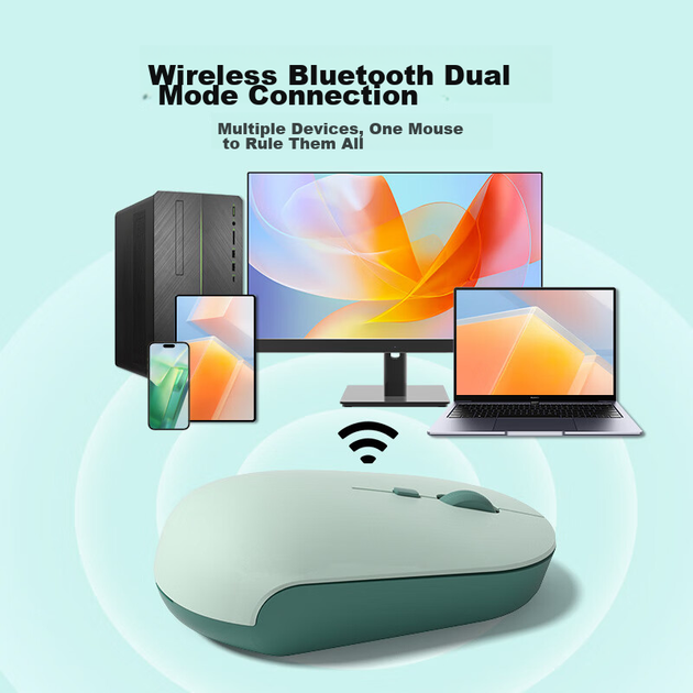 Мышь HP M241C Wireless Green - изображение 5