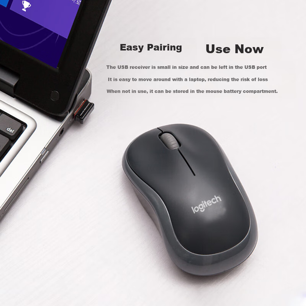 Мышь Logitech M187P Wireless Black - изображение 2