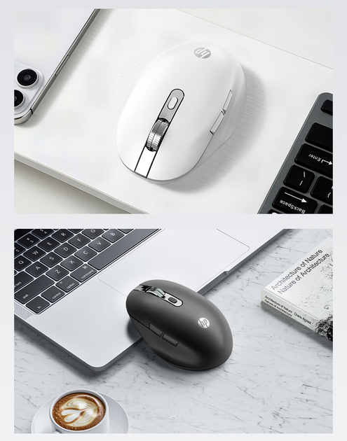 Мышь HP Wireless Grey - изображение 5